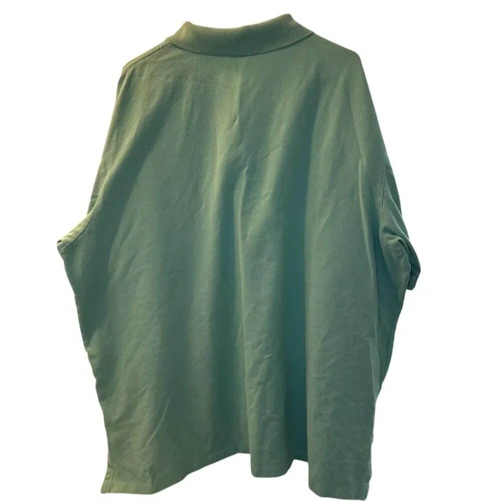 Polo by Ralph Lauren Classic Polo Shirt Men Size 3XB Green/Pink Preppy Normcore